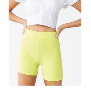 Ribbed Stretch Shorts